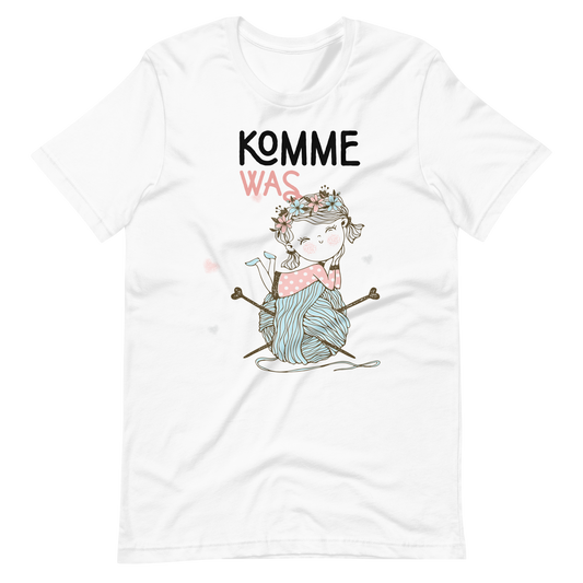 Lustiges T-Shirt! "Komme was Wolle!" | Witziger Spruch