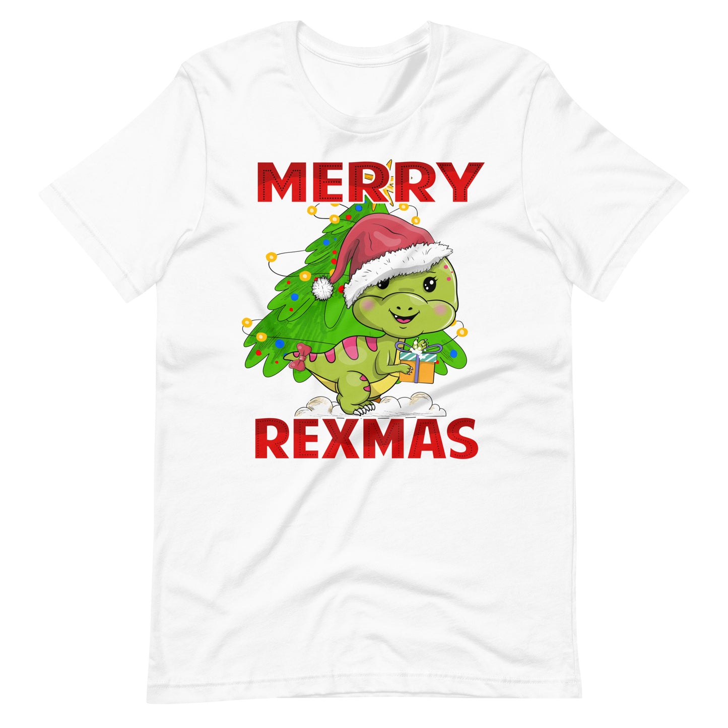 Merry REXMAS - Lustiges Weihnachtsdesign T-Shirt