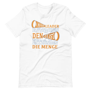 Cheerleader: Geist entfachen, Menge begeistern - Spruch T-Shirt