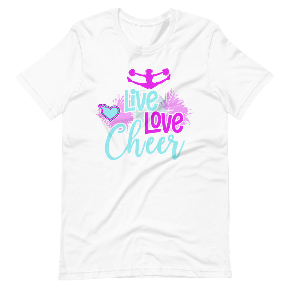 Live, Love, Cheer: Dein T-Shirt für pure Lebensfreude!