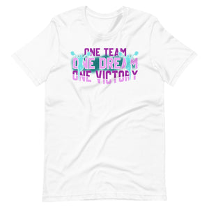 Erfolgreich vereint: One Team, One Dream, One Victory! Cheerleader T-Shirt für Sieg und Stil