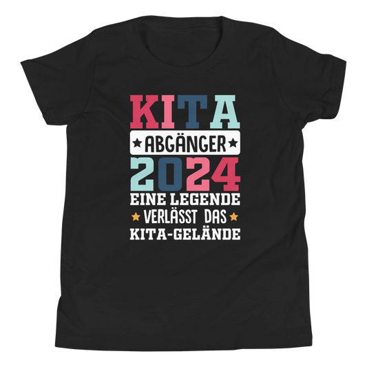 Lustiges T-Shirt "Kita Abgänger 2024 - Legenden verlassen!" | Witziger Spruch