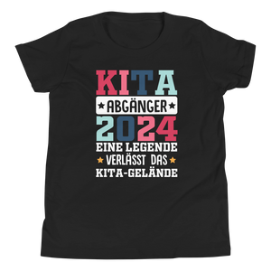 Lustiges T-Shirt "Kita Abgänger 2024 - Legenden verlassen!" | Witziger Spruch