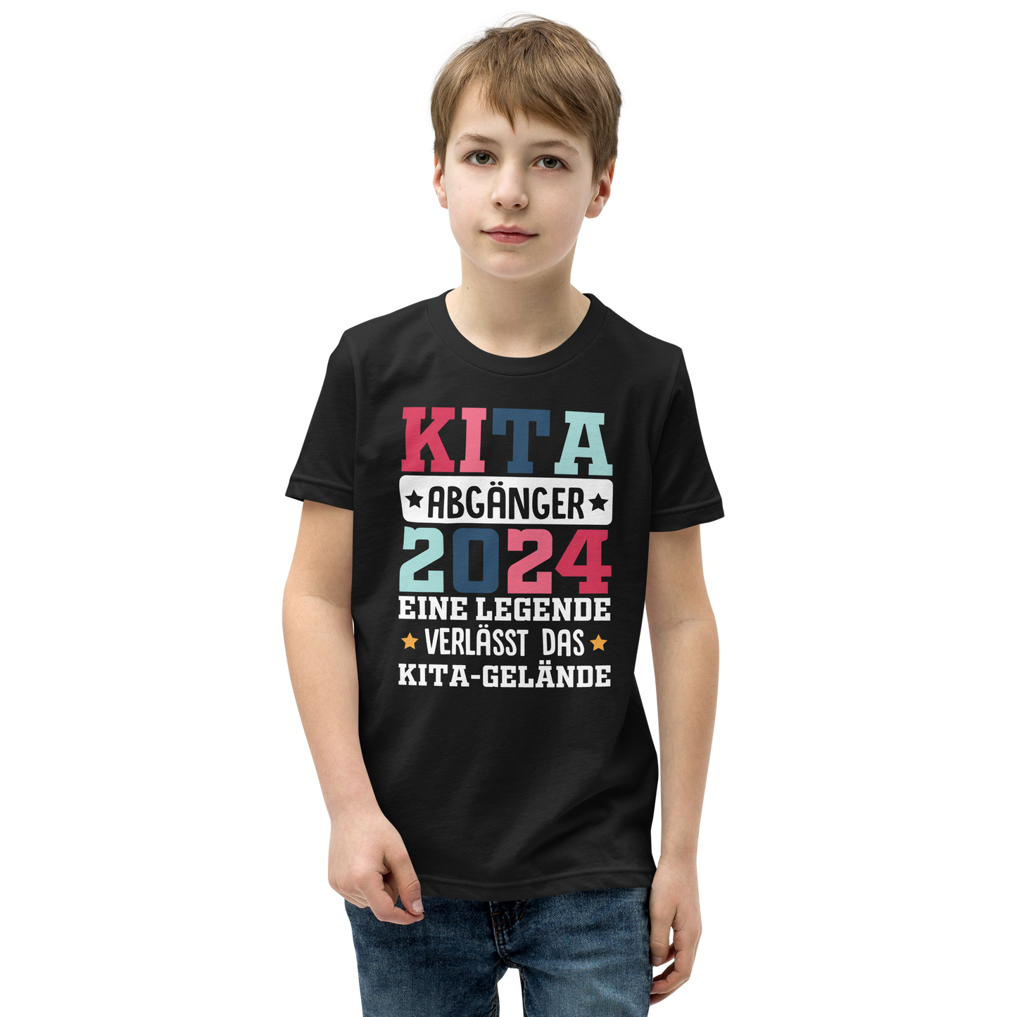 Lustiges T-Shirt "Kita Abgänger 2024 - Legenden verlassen!" | Witziger Spruch