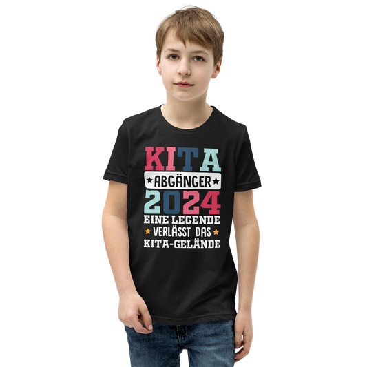 Lustiges T-Shirt "Kita Abgänger 2024 - Legenden verlassen!" | Witziger Spruch