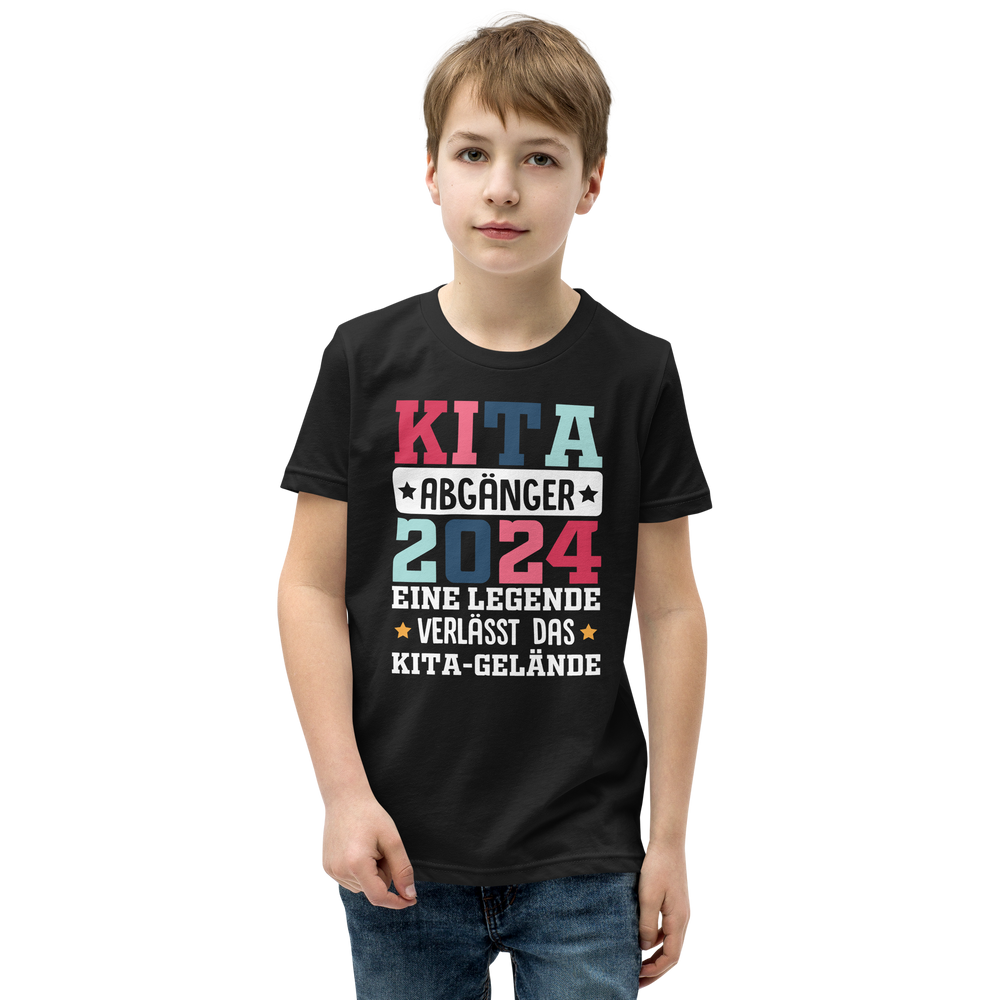 Lustiges T-Shirt "Kita Abgänger 2024 - Legenden verlassen!" | Witziger Spruch