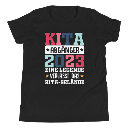 Lustiges T-Shirt "Kita Abgänger 2023 - Legenden verlassen!" | Witziger Spruch