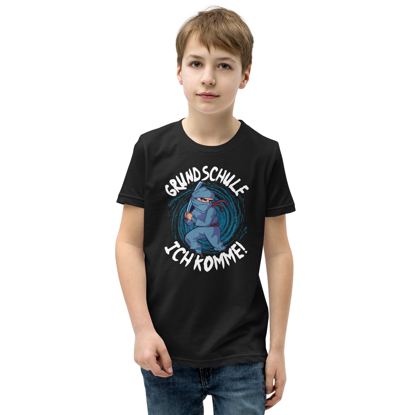 Lustiges T-Shirt "Grundschule! Ich komme!" | Aufregender Spruch
