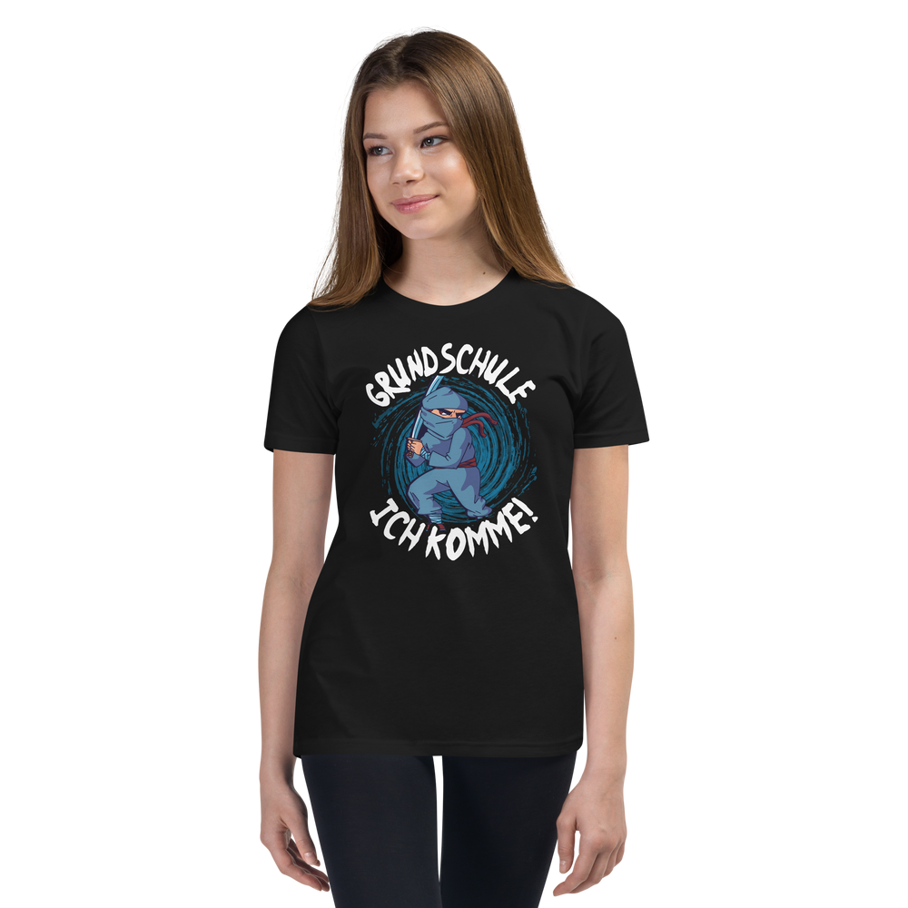 Lustiges T-Shirt "Grundschule! Ich komme!" | Aufregender Spruch