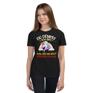 Lustiges T-Shirt "Klein, lieb und nett? BÖSER FEHLER!" | Selbstbewusster Style