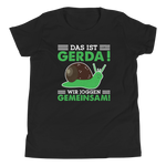 Lustiges T-Shirt "Gerda die Schnecke - Gemeinsames Joggen" | Motivierender Style