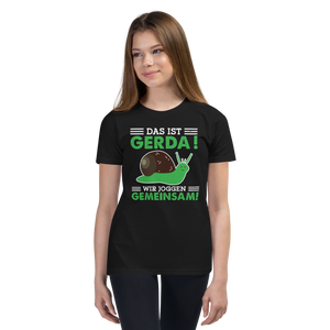 Lustiges T-Shirt "Gerda die Schnecke - Gemeinsames Joggen" | Motivierender Style