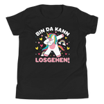 Lustiges T-Shirt "Bin da! Kann losgehen!" | Bereit für neue Abenteuer