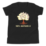 Lustiges T-Shirt "I100 Prozent Baumwolle - Funny Schafe auf dem Baum" | Witziges Design