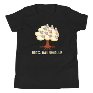 Lustiges T-Shirt "I100 Prozent Baumwolle - Funny Schafe auf dem Baum" | Witziges Design