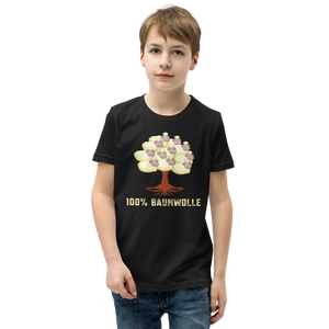 Lustiges T-Shirt "I100 Prozent Baumwolle - Funny Schafe auf dem Baum" | Witziges Design