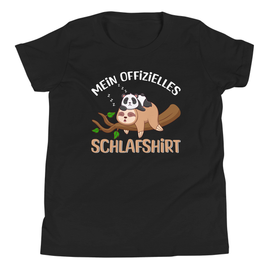 Lustiges T-Shirt "Schlafshirt" | Bequemes Nachtwäsche-Shirt