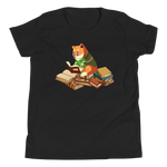 Lustiges T-Shirt "Fuchs Leseratte" | Niedlicher Buchliebhaber