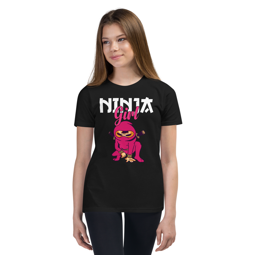 Cooles T-Shirt "NINJA Girl" | Kinder Style-Shirt