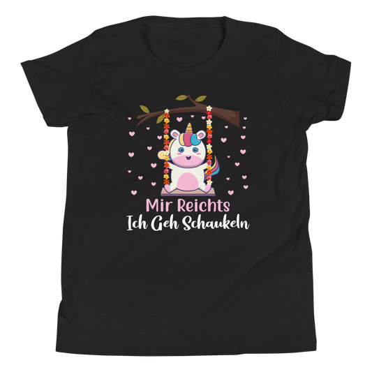 Lustiges T-Shirt "Mir reichts, schaukeln!" | Humorvolles Schaukel-Shirt