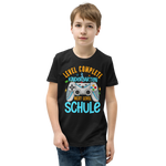 Lustiges T-Shirt "Kindergarten, Level Complete! Next Level, Schule! Einschulung" | Kinder Geschenk