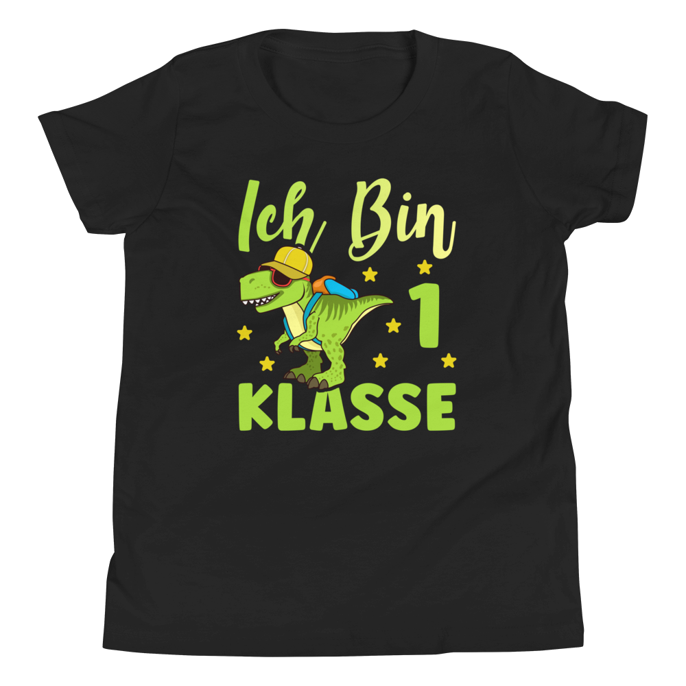 Lustiges T-Shirt "Ich bin 1 Klasse. Einschulung" | Kinder Geschenk