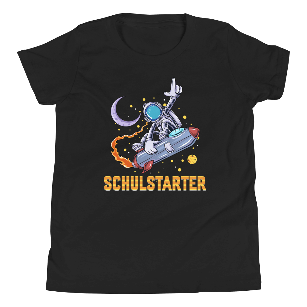 Lustiges T-Shirt "Schulstarter! Einschulung" | Einschulungsgeschenk