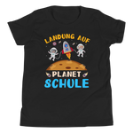 Lustiges T-Shirt "Landung auf Planet Schule! Einschulung" | Einschulungsgeschenk