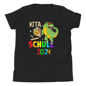 Lustiges T-Shirt "Tschüss Kita! Schule 2024! Einschulung" | Coole Geschenkidee