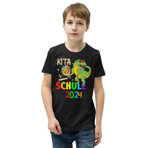 Lustiges T-Shirt "Tschüss Kita! Schule 2024! Einschulung" | Coole Geschenkidee