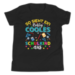 Lustiges T-Shirt "So sieht ein cooles Schulkind aus! Einschulung" | Einschulungsgeschenk
