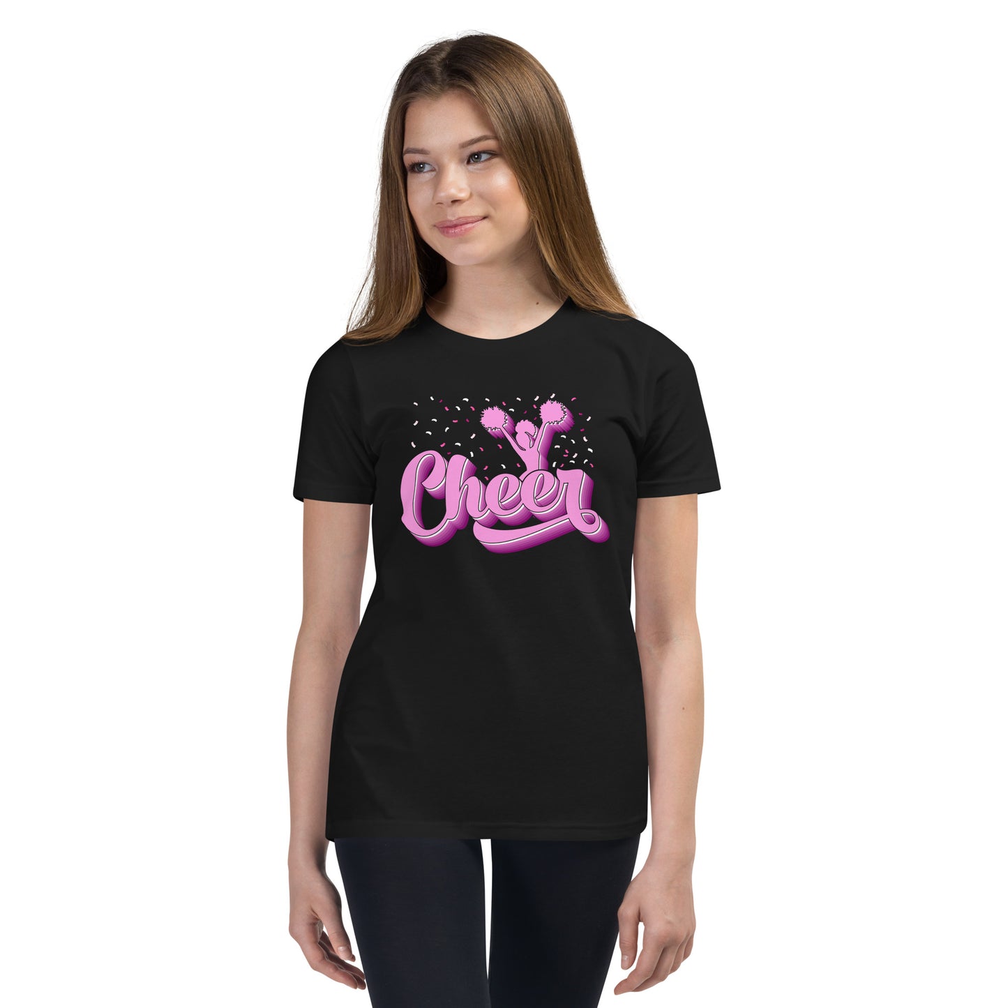 Cheer Pink Style - Stylisches T-Shirt für Cheerleading-Enthusiasten
