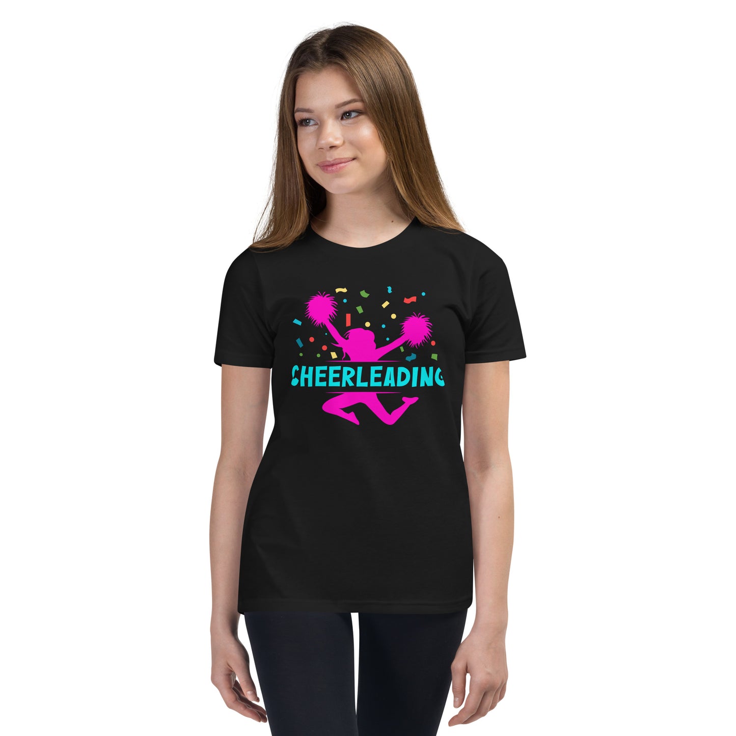 Cheerleading Pomms - Stilvolles T-Shirt für Pompon-Enthusiasten