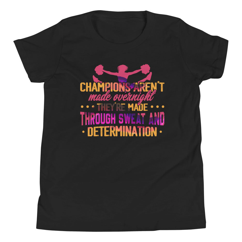 Champions are not made Overnight - Dein T-Shirt für echte Cheerleading-Fans