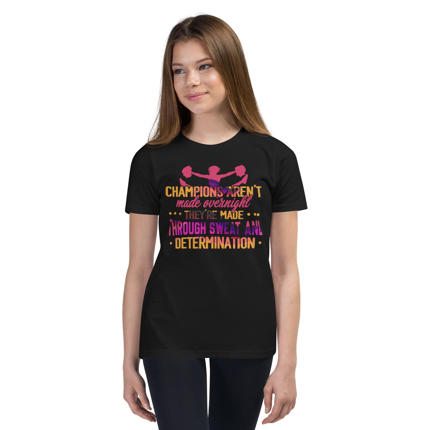 Champions are not made Overnight - Dein T-Shirt für echte Cheerleading-Fans