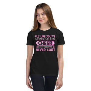 Fly like you've never Fallen Cheer - Dein motivierendes T-Shirt
