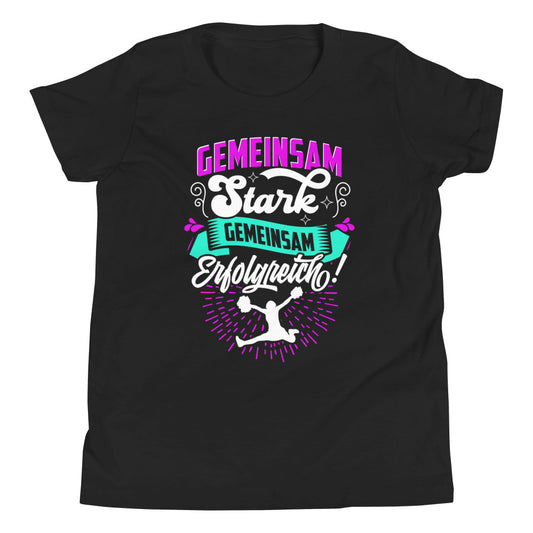 Gemeinsam Stark, Gemeinsam Erfolgreich Cheerleading - Dein T-Shirt für Teamspirit