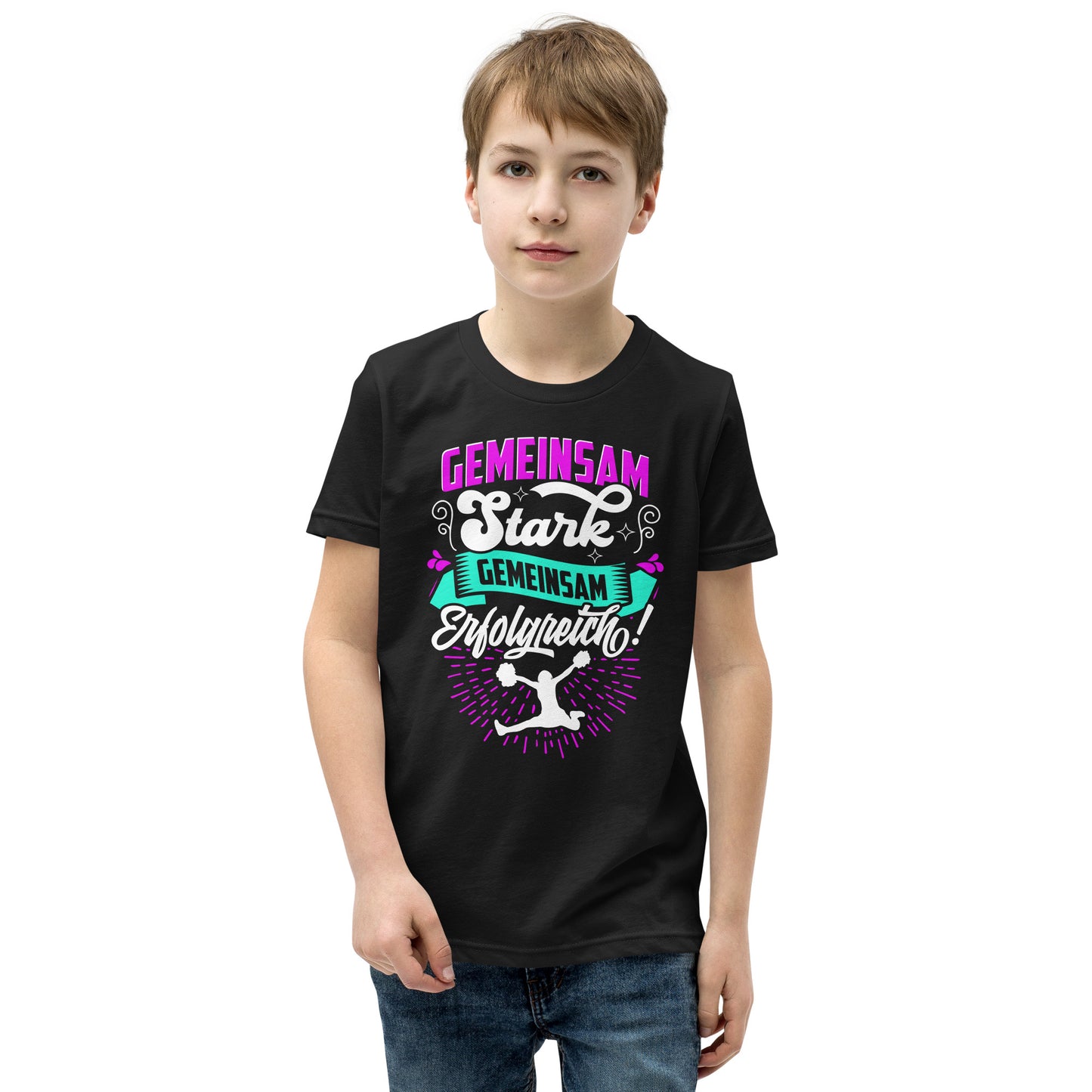 Gemeinsam Stark, Gemeinsam Erfolgreich Cheerleading - Dein T-Shirt für Teamspirit