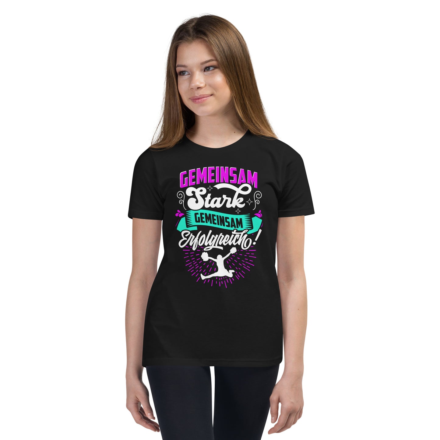 Gemeinsam Stark, Gemeinsam Erfolgreich Cheerleading - Dein T-Shirt für Teamspirit