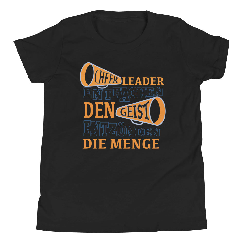 Cheerleader entfachen Geist und Menge! - Dein einzigartiges Fan-T-Shirt für mitreißendes Cheerleading