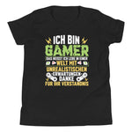 Witziges Kinder-Gamer T-Shirt - Ich bin Gamer, unrealistische Erwartungen!