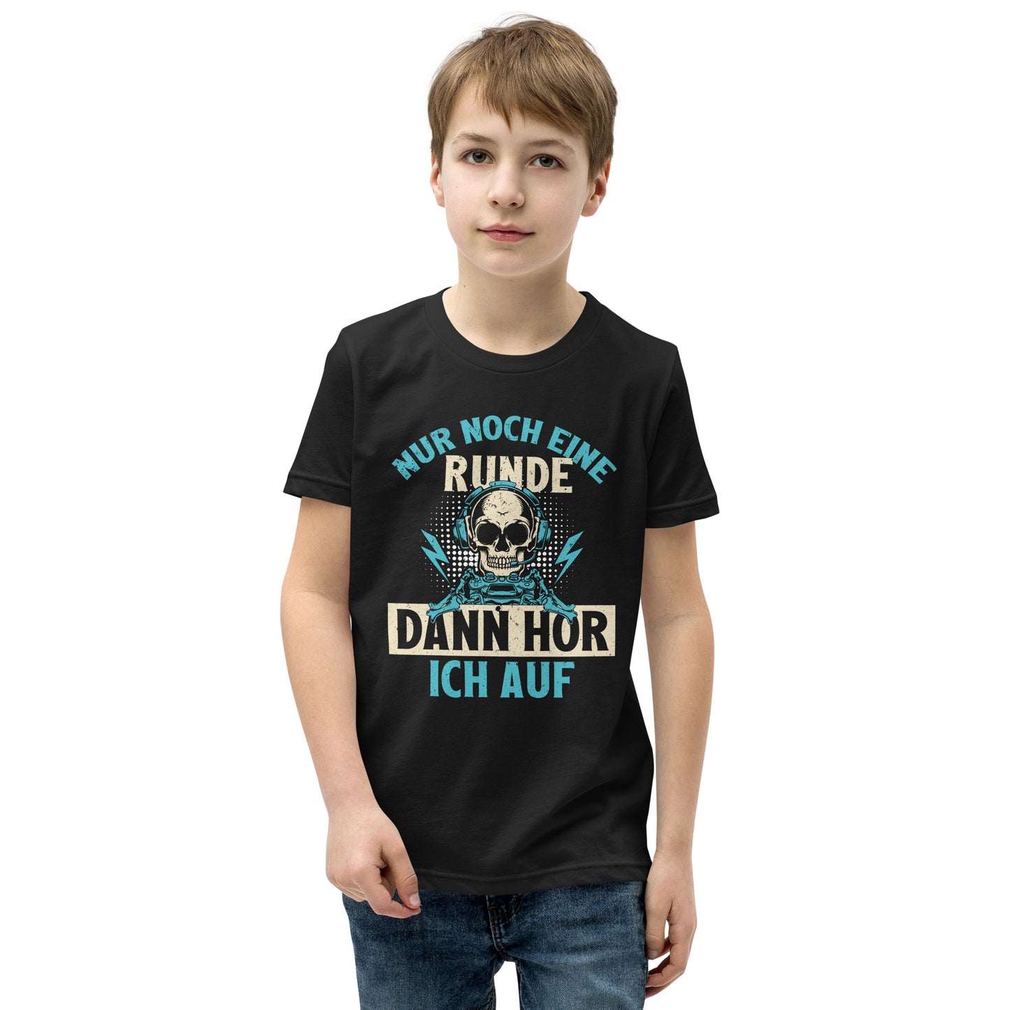 Gamer-Entschlossenheit: Nur noch EINE Runde, dann hör ich auf! T-Shirt