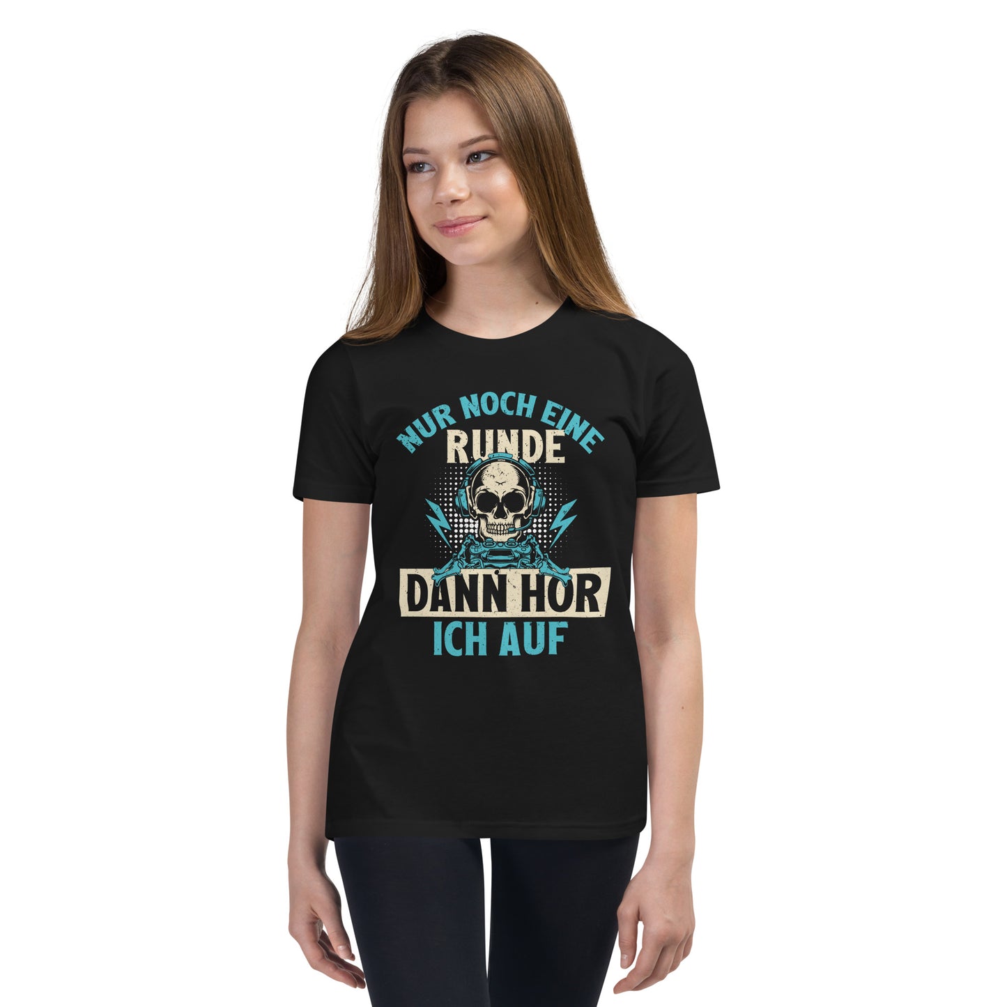 Gamer-Entschlossenheit: Nur noch EINE Runde, dann hör ich auf! T-Shirt