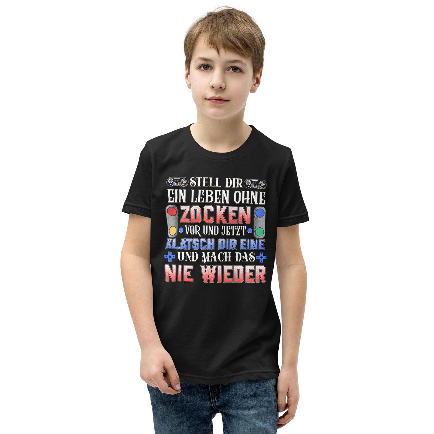 Gamer-Liebe im Fokus: Ein Leben ohne Zocken, mach das nie wieder! T-Shirt