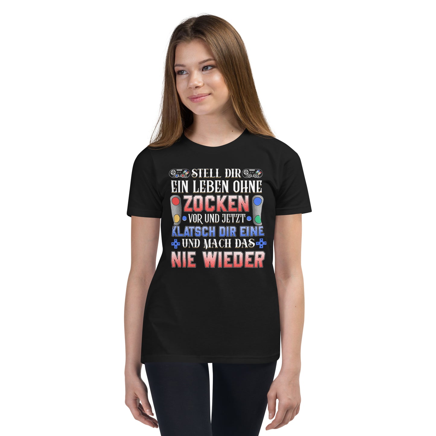 Gamer-Liebe im Fokus: Ein Leben ohne Zocken, mach das nie wieder! T-Shirt