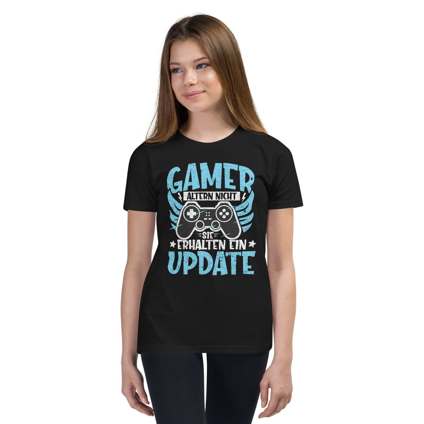 Gamer-Lebensweisheit: Altern nicht, Update erhalten! T-Shirt