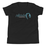 Pferdemädchen - Logo Style: Trendiges T-Shirt für junge Reiterinnen