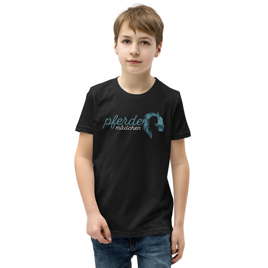 Pferdemädchen - Logo Style: Trendiges T-Shirt für junge Reiterinnen