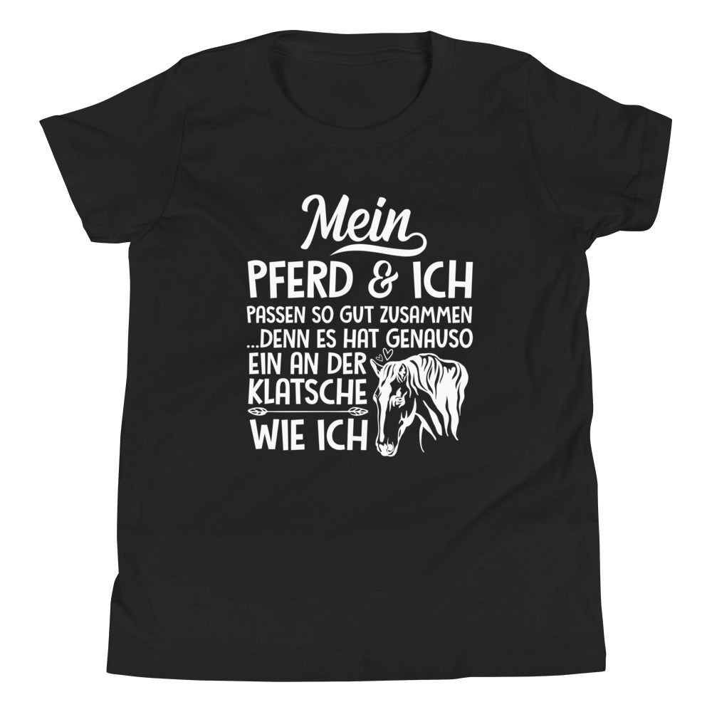 Pferdezauber pur: Mein Pferd und ich, beide mit einer Klatsche! T-Shirt