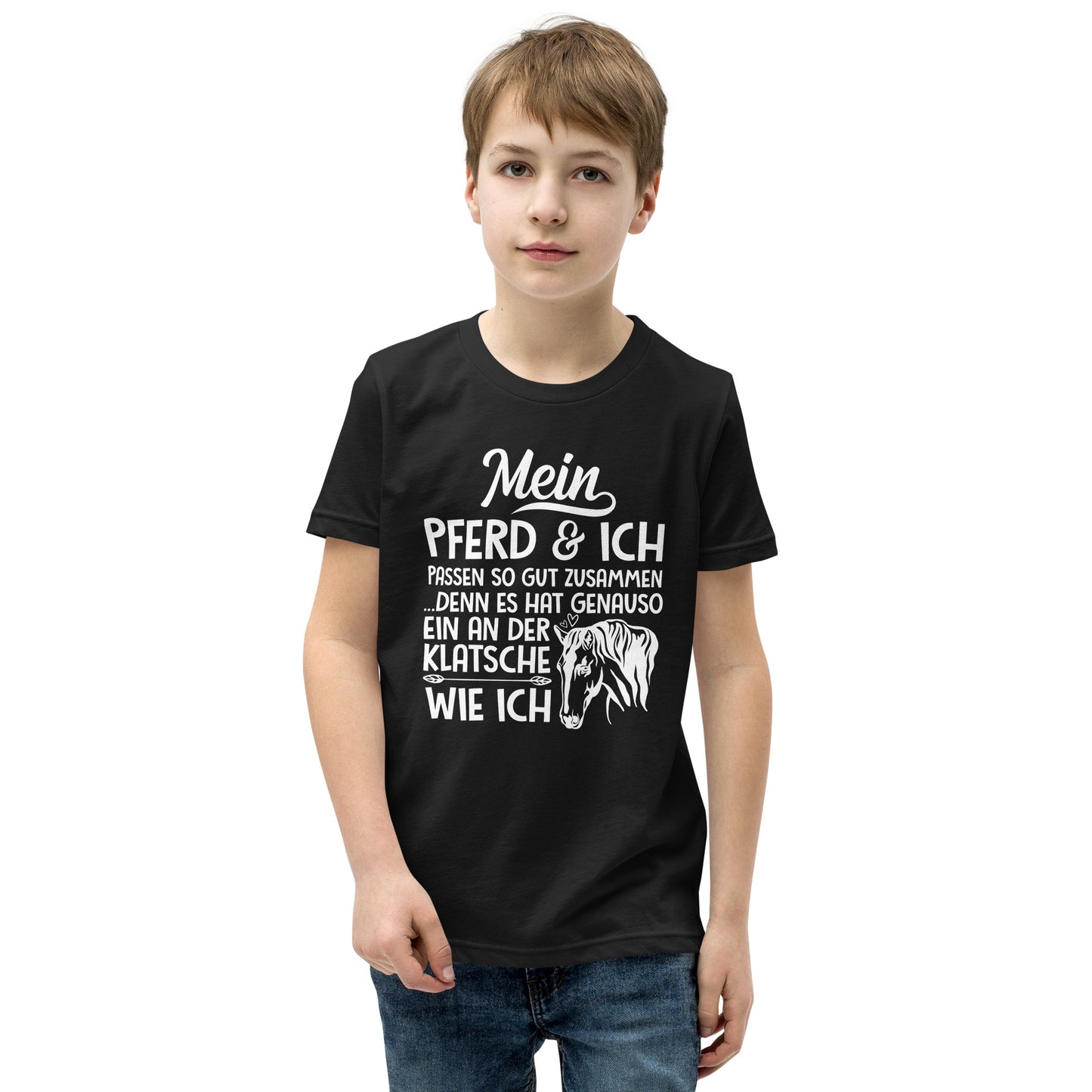 Pferdezauber pur: Mein Pferd und ich, beide mit einer Klatsche! T-Shirt